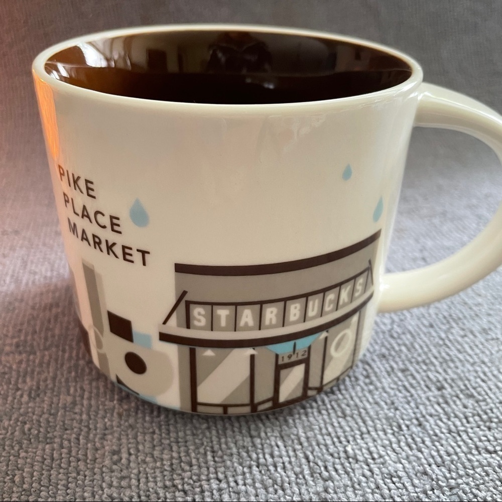 Starbucks Pike Place Market Mug You Are Here 2015 Collectors City Series Cup C22